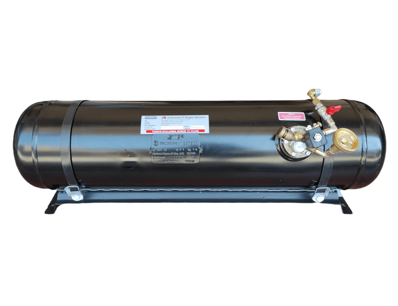 Karavan Lpg Tankı 41 Litre Kollektörlü