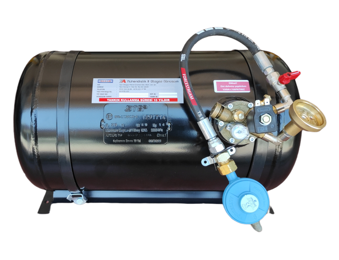 Karavan Lpg Tankı 40 Lt Tak Kullan